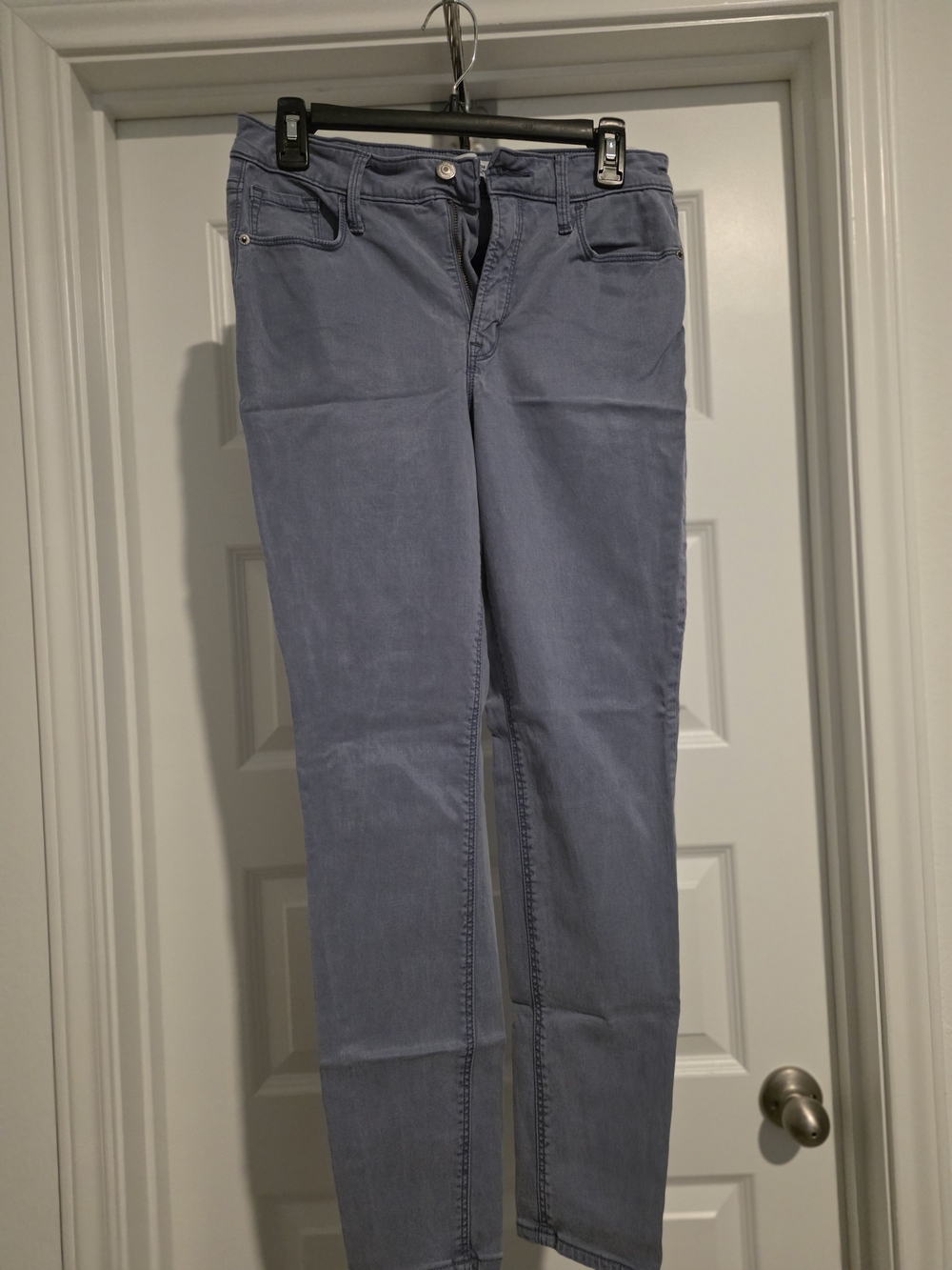 Old Navy Straight Leg Pants in Light Blue